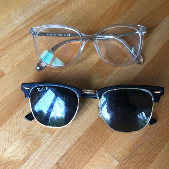 CHANEL Clear Glasses with White Case - Picture 8 of 14